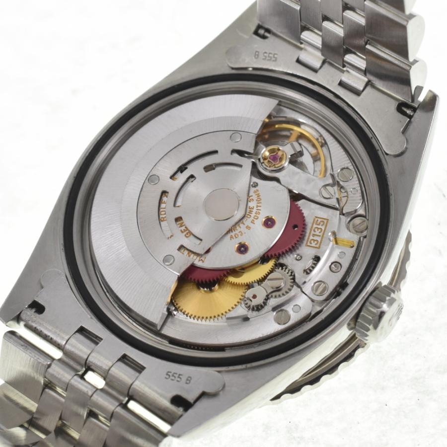 中古ロレックス ROLEX 16264 ヴィンテージ デイトジャスト サンダーバード WG ベゼル ホリコン 文字盤 Cal.3135 自動巻き メンズ 美品 J#142517