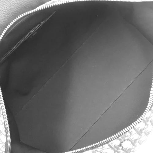 ディオール オブリーク ジャカード ランゴ 50 キャンバス ネイビー ベージュ 2WAY ショルダー 肩掛け 旅行 トラベル