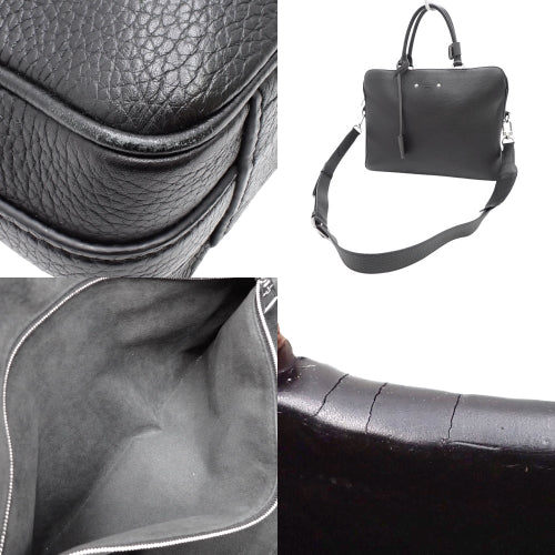 アルマンド・ブリーフケース MM トリヨンレザー ノワール M54381(2024年5月現在現行品) 2WAY ショルダー 肩掛け トート ビジネスバッグ