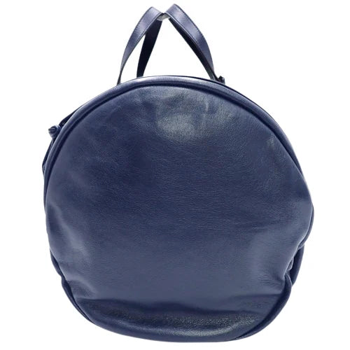 ダブルG ダッフルバッグ レザー ネイビー レッド 725699 2WAY ショルダー 肩掛け 斜め掛け 旅行かばん