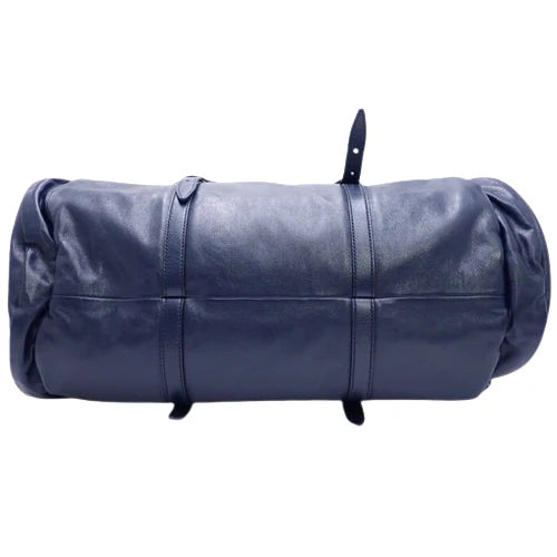 ダブルG ダッフルバッグ レザー ネイビー レッド 725699 2WAY ショルダー 肩掛け 斜め掛け 旅行かばん