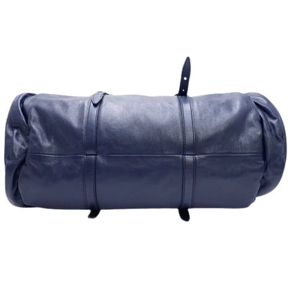 ダブルG ダッフルバッグ レザー ネイビー レッド 725699 2WAY ショルダー 肩掛け 斜め掛け 旅行かばん