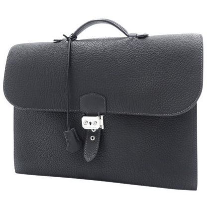 サックアデペッシュ38 フィヨルド パラジウム金具 ブラック シルバー金具 □G刻印