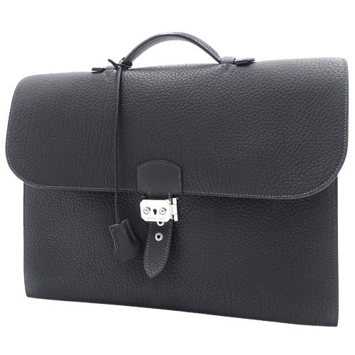 サックアデペッシュ38 フィヨルド パラジウム金具 ブラック シルバー金具 □G刻印