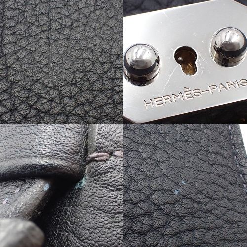 サックアデペッシュ38 フィヨルド パラジウム金具 ブラック シルバー金具 □G刻印