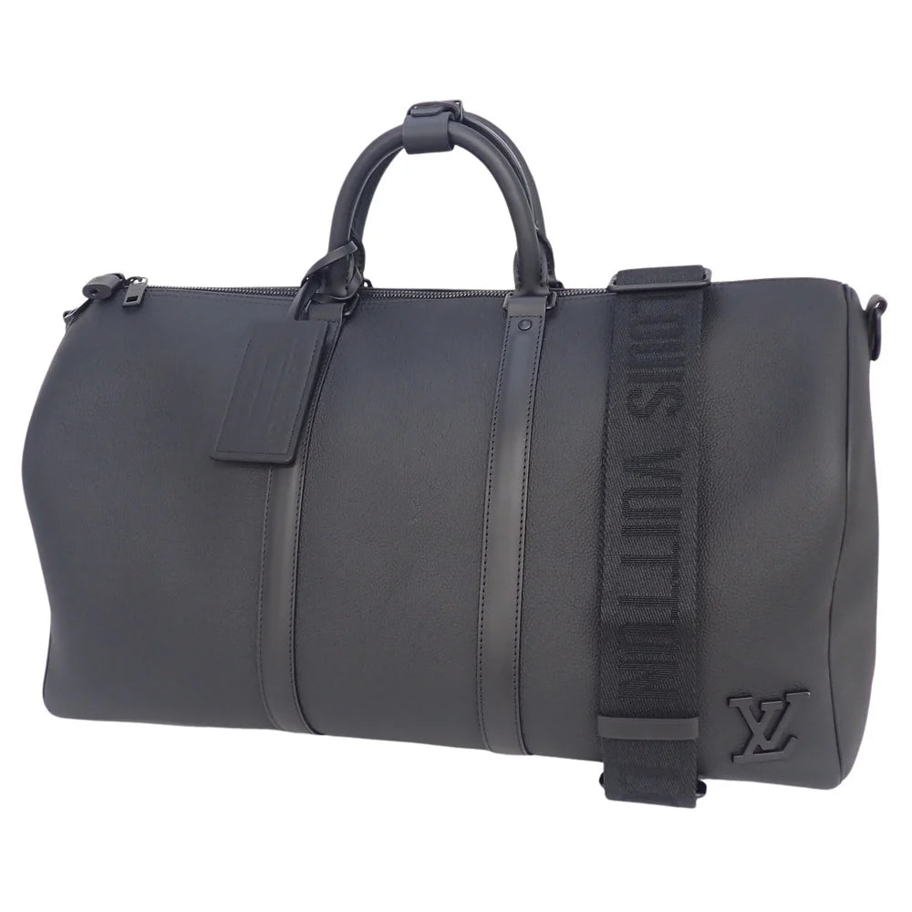 LVアエログラム キーポル・バンドリエール 50 グレインカーフレザー ノワール M21420