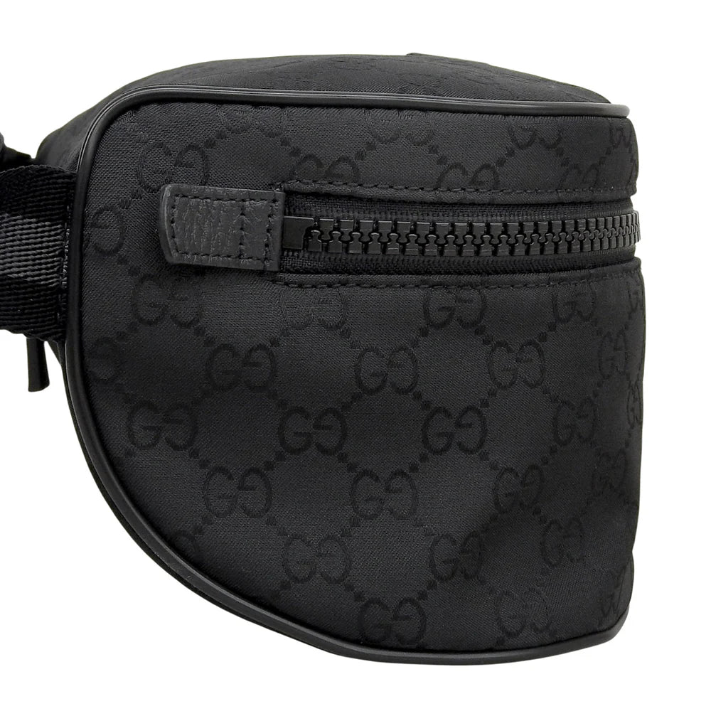 GGボディバッグ GGナイロン ブラック 449182 ウエストポーチ