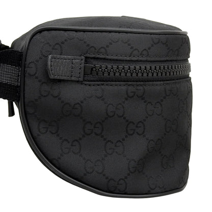 GGボディバッグ GGナイロン ブラック 449182 ウエストポーチ