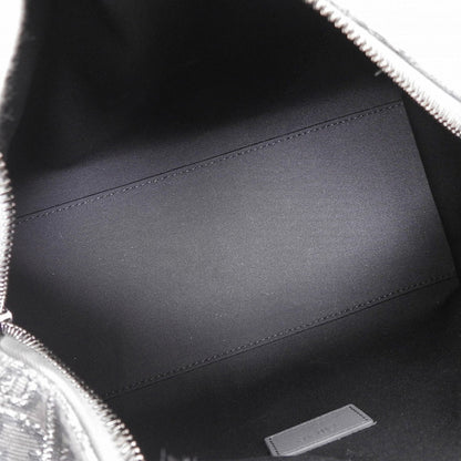 ディオール オブリーク ジャカード ランゴ26 レザー キャンバス グレー