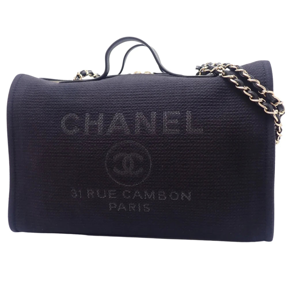 ドーヴィル ボストンバッグ キャンバス ネイビー AS4166