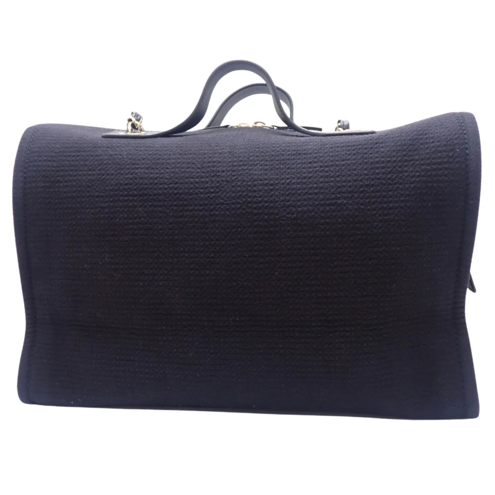 ドーヴィル ボストンバッグ キャンバス ネイビー AS4166