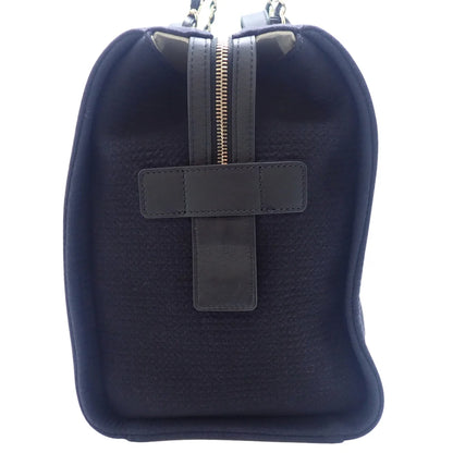 ドーヴィル ボストンバッグ キャンバス ネイビー AS4166