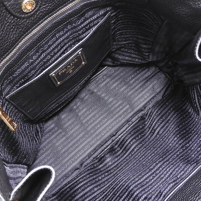 サイドファスナー トートバッグ レザー NERO ネロ BN2419
