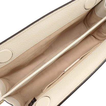 オフィディア シェリーライン チェーンショルダーバッグ レザー ベージュ 503877