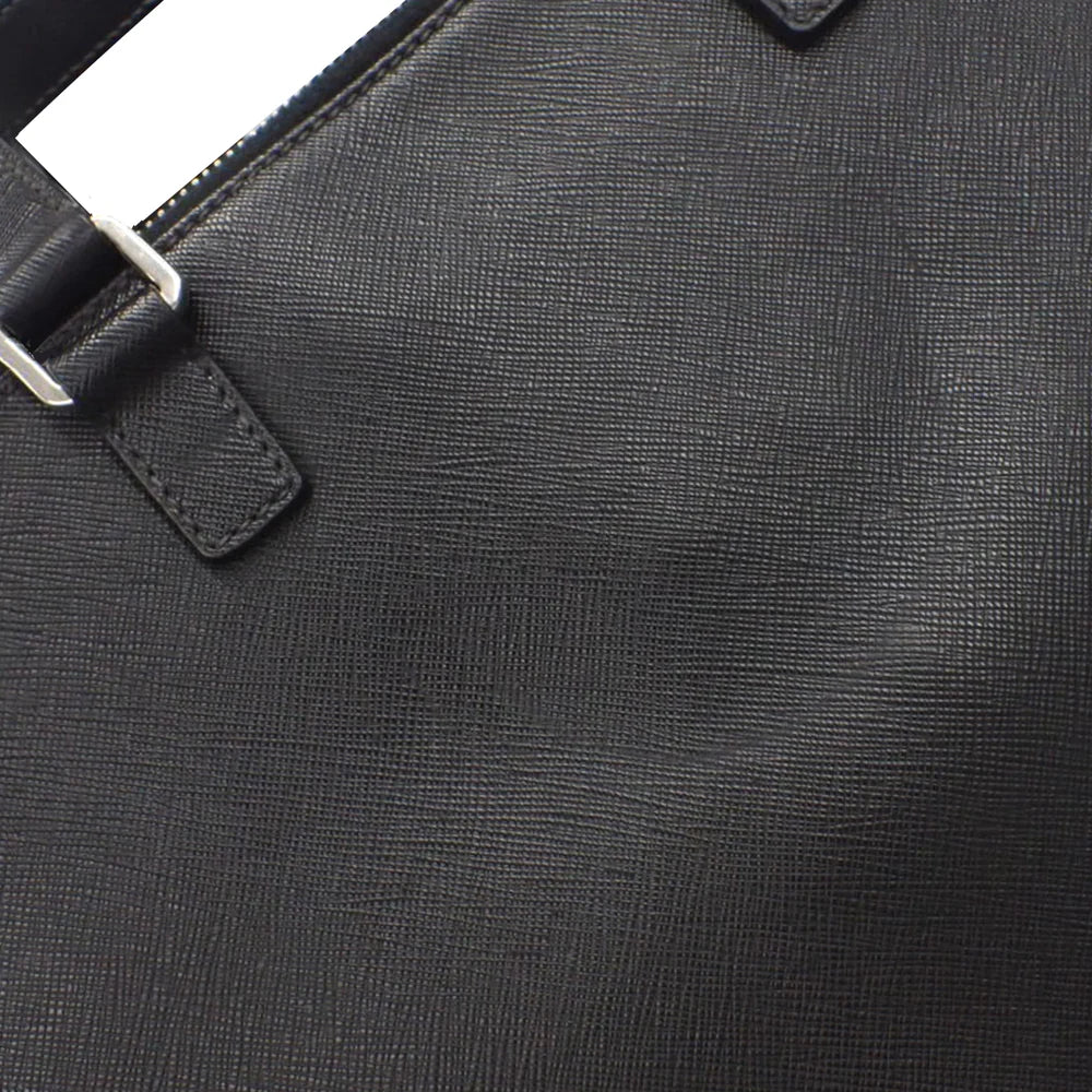 ビジネスバッグ サフィアーノレザー ブラック