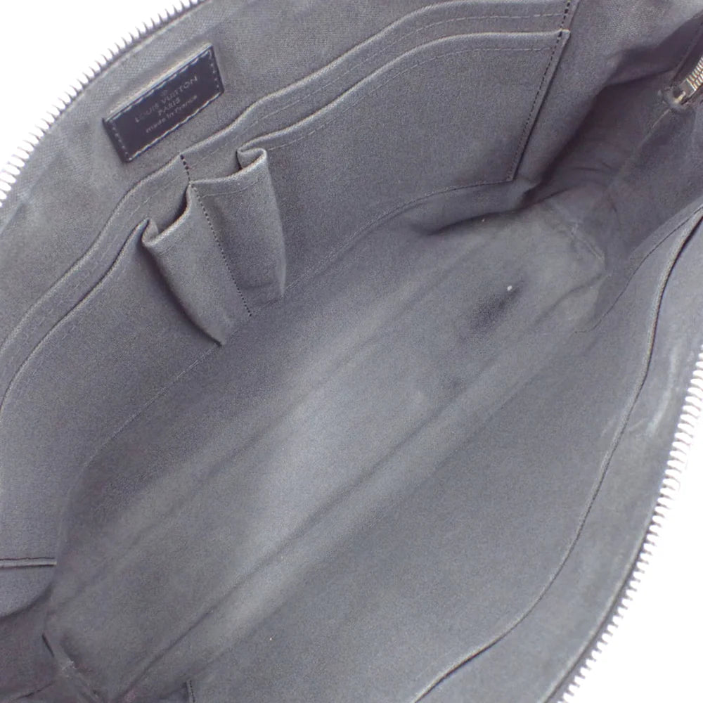 ダミエ・グラフィット ポルトドキュマン・ジュール ブラック グレー N48224