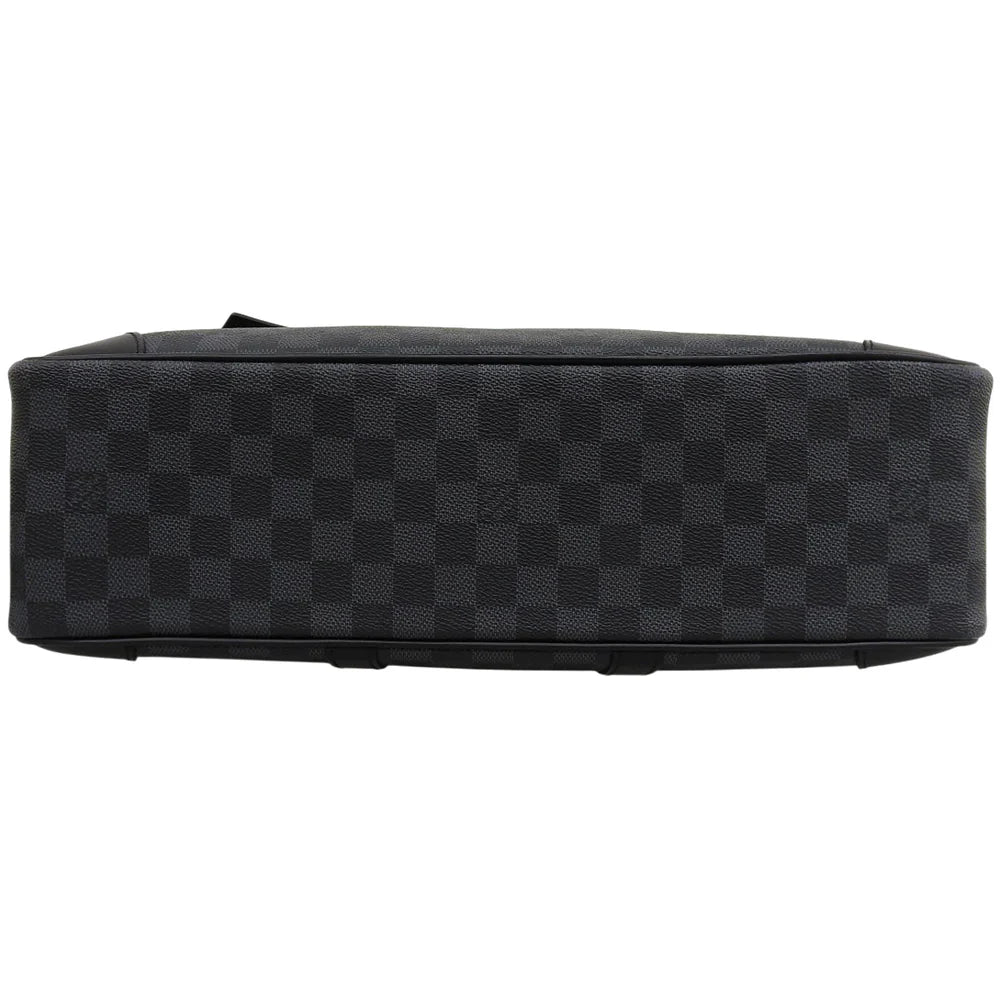 ダミエ・グラフィット ポルトドキュマン ヴォワヤージュGM ブラック グレー N41123