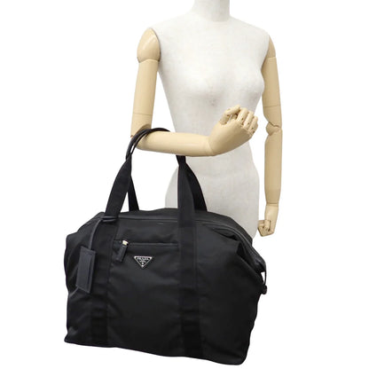 ダッフルバッグ ナイロン サフィアーノレザー ブラック 2VC796_2DMH_F0002_V_OOO