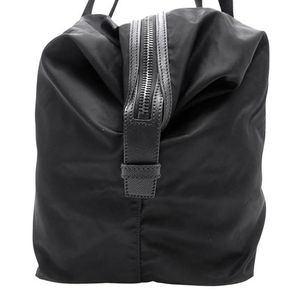 ダッフルバッグ ナイロン サフィアーノレザー ブラック 2VC796_2DMH_F0002_V_OOO