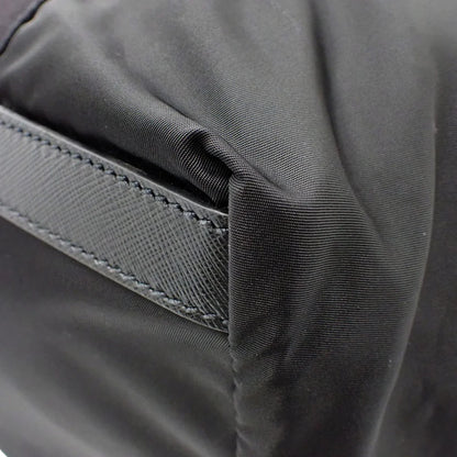 ダッフルバッグ ナイロン サフィアーノレザー ブラック 2VC796_2DMH_F0002_V_OOO