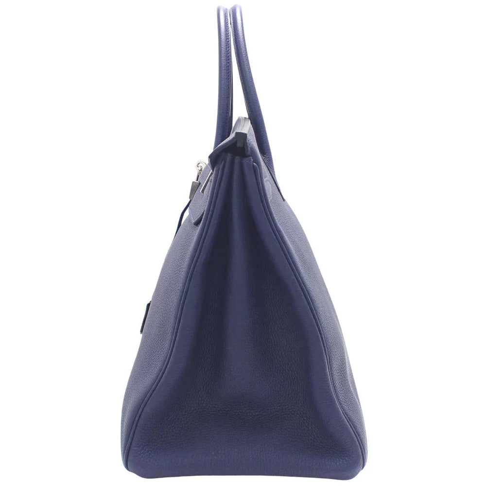 バーキン40 トゴ パラジウム金具 ブルーアンクル C刻印