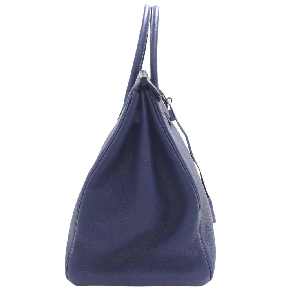 バーキン40 トゴ パラジウム金具 ブルーアンクル C刻印