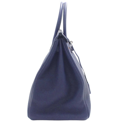 バーキン40 トゴ パラジウム金具 ブルーアンクル C刻印