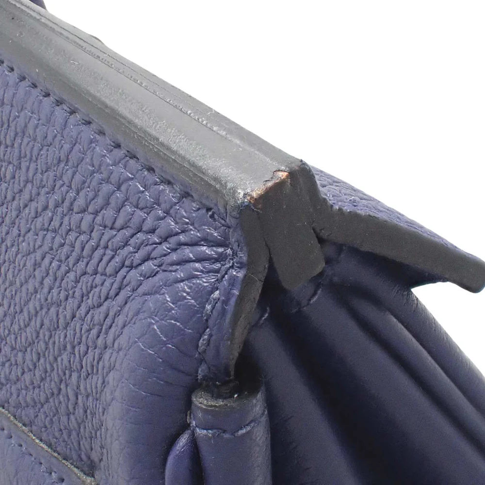 バーキン40 トゴ パラジウム金具 ブルーアンクル C刻印