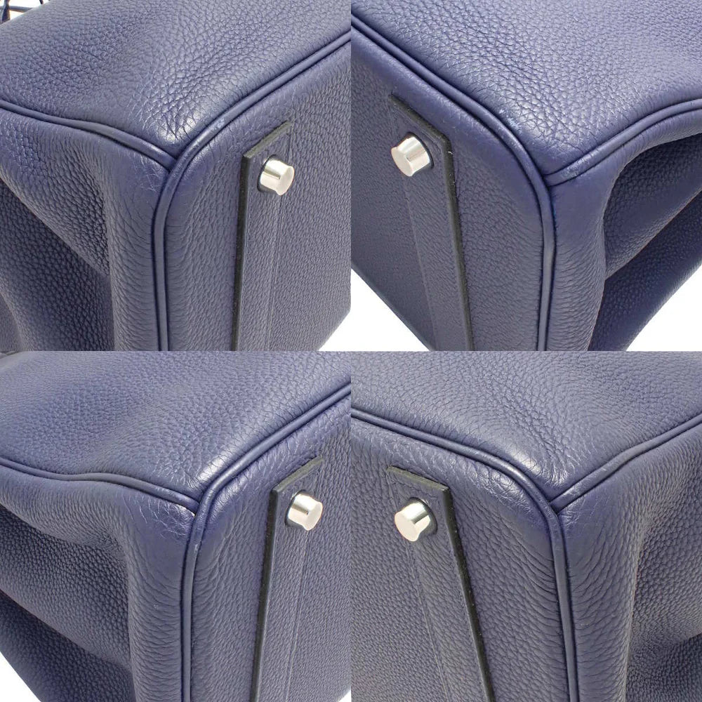 バーキン40 トゴ パラジウム金具 ブルーアンクル C刻印