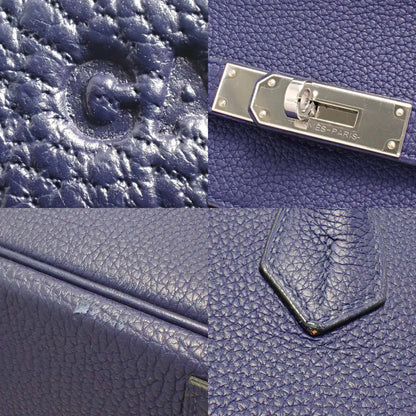 バーキン40 トゴ パラジウム金具 ブルーアンクル C刻印