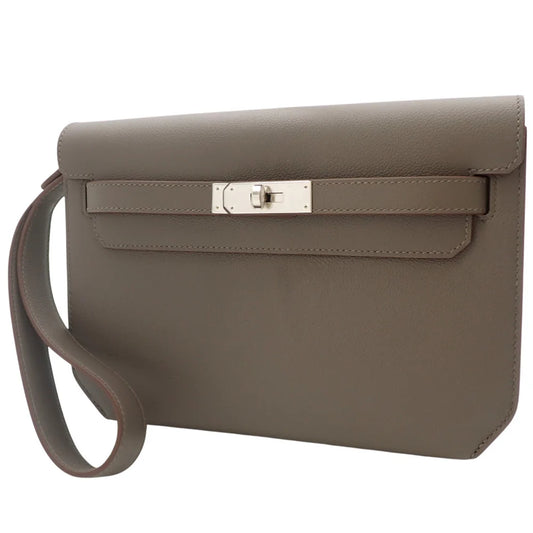 【未使用】ケリーデペッシュ25 エバーカラー パラジウム金具 エタン Z刻印