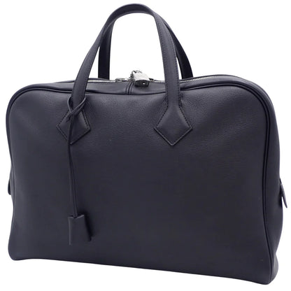 ヴィクトリア2 12H 40 トリヨンノビーヨ ブルーインディゴ シルバー金具 X刻印