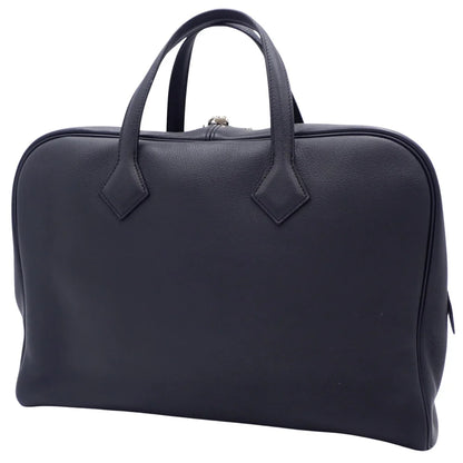 ヴィクトリア2 12H 40 トリヨンノビーヨ ブルーインディゴ シルバー金具 X刻印