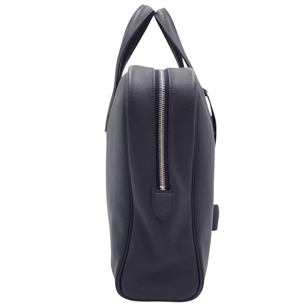 ヴィクトリア2 12H 40 トリヨンノビーヨ ブルーインディゴ シルバー金具 X刻印