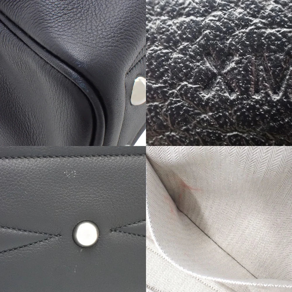 ヴィクトリア2 12H 40 トリヨンノビーヨ ブルーインディゴ シルバー金具 X刻印