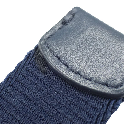 ワールドツアー オブリーク サドルベルトバッグ レザー ブルー ネイビー