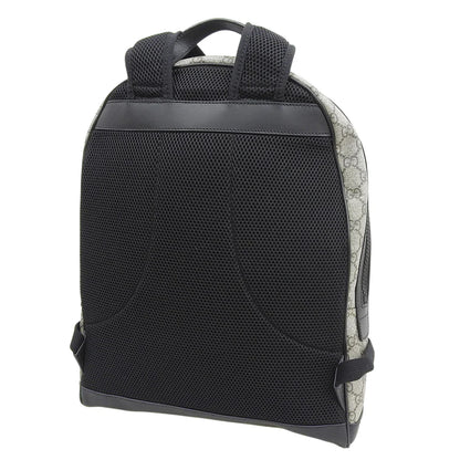 GGスプリーム リュックサック GGスプリームキャンバス レザー ベージュ ブラック 406370