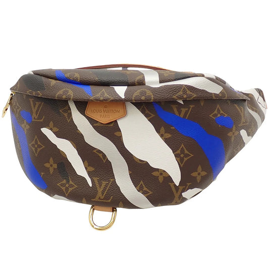モノグラム バムバッグ リーグオブレジェンド ブラウン ブルー ホワイト M45106