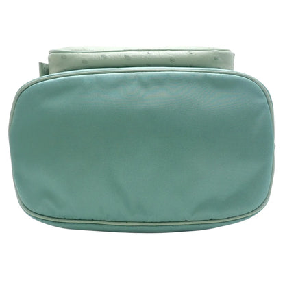 トライアングルロゴ リュック ナイロン オーストリッチ グリーン 1BZ074