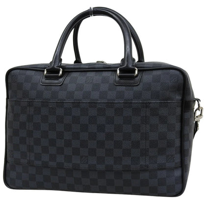 イカール ダミエグラフィットキャンバス ブラック グレー N23253