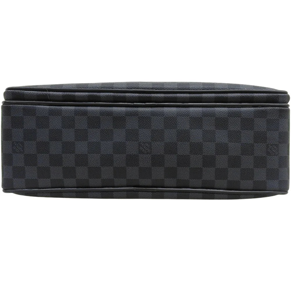 イカール ダミエグラフィットキャンバス ブラック グレー N23253