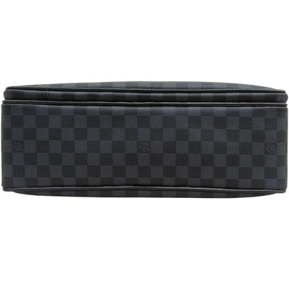 イカール ダミエグラフィットキャンバス ブラック グレー N23253