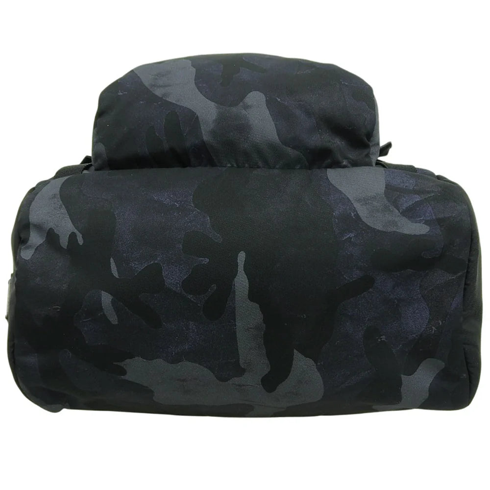 カモフラージュ リュックサック ナイロン レザー ブラック 2VZ135