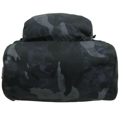 カモフラージュ リュックサック ナイロン レザー ブラック 2VZ135