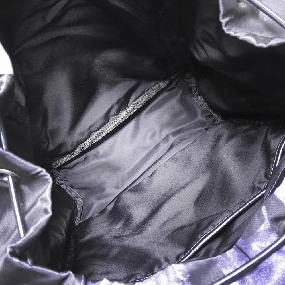 カモフラージュ リュックサック ナイロン レザー ブラック 2VZ135