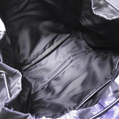 カモフラージュ リュックサック ナイロン レザー ブラック 2VZ135