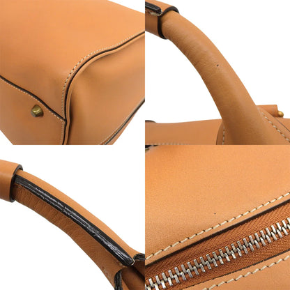オーロラ ミニボストンバッグ カーフ キャラメル 3S0262-275