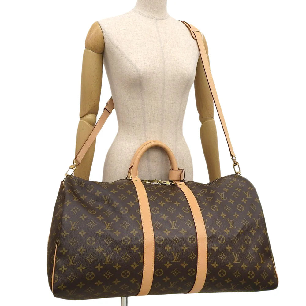 モノグラム キーポル・バンドリエール 55 ブラウン M41414