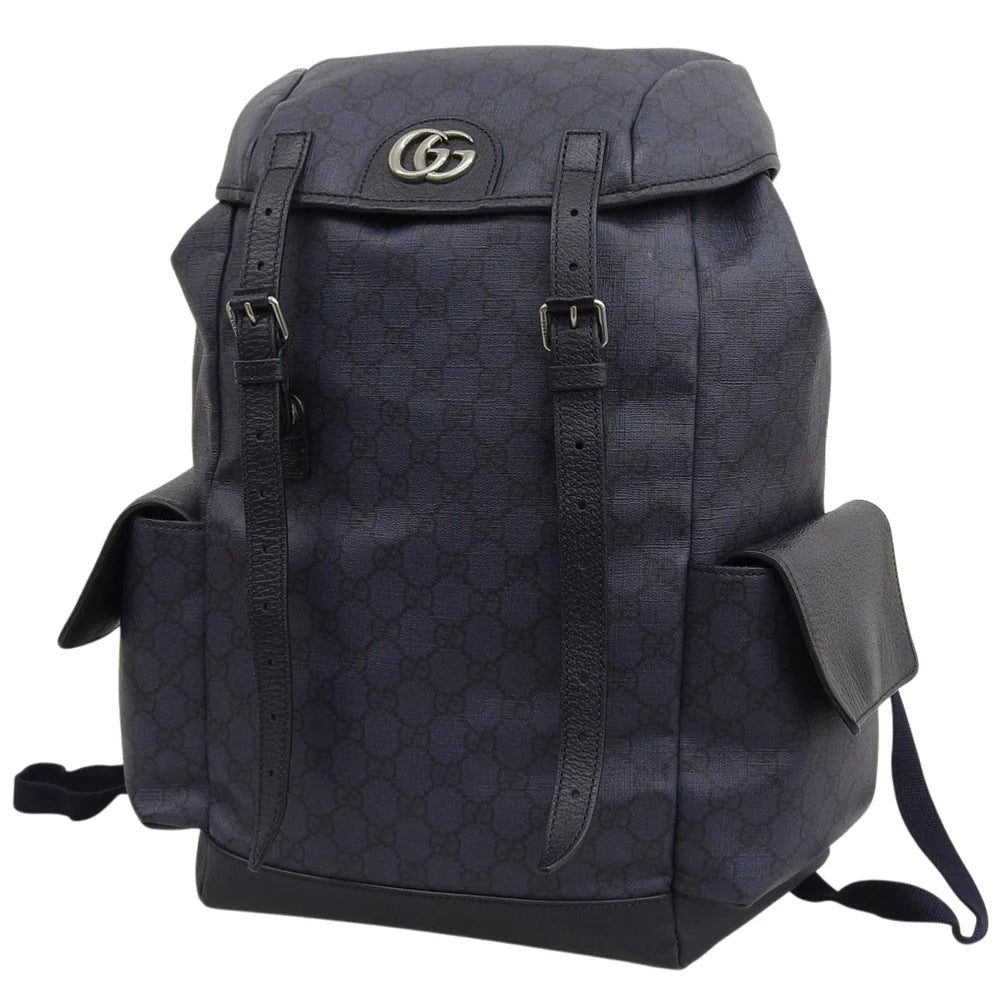 オフィディア GGミディアム バックパック GGスプリームキャンバス ネイビー 598140 FABHU 8442