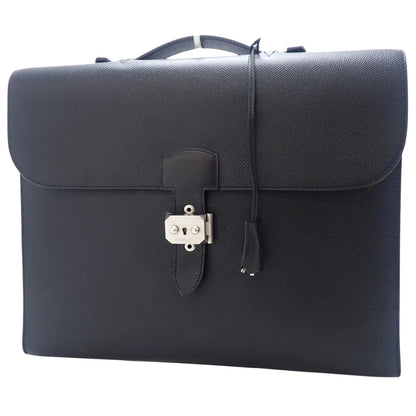 サック・ア・デペッシュ ライト 1-37 エプソン ブラック マットシルバー金具 C刻印